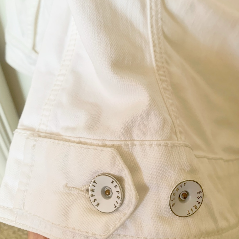 White Jean Jacket - Picture 8 of 8
